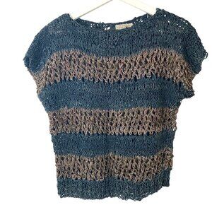 IMZ 100% Leather Sweater Made in Turkey Sz‎ M-L Designer Luxury Modern City